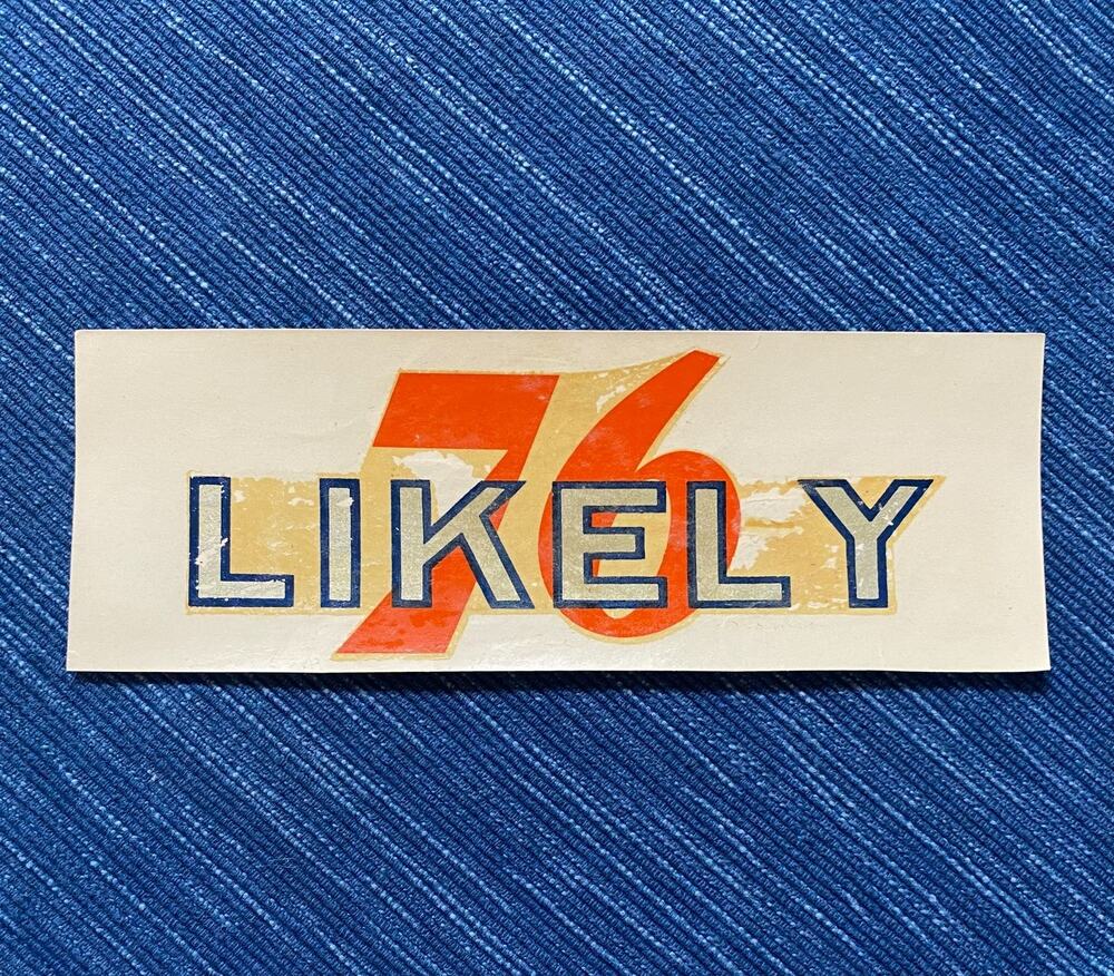 Vintage Union 76 Oil Likely California Water Decal Gas Station Travel Souvenir